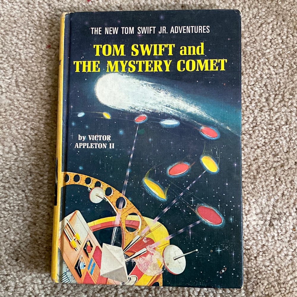 Vintage hardcover book - Tom Swift Jr Adventures Jan. 1966